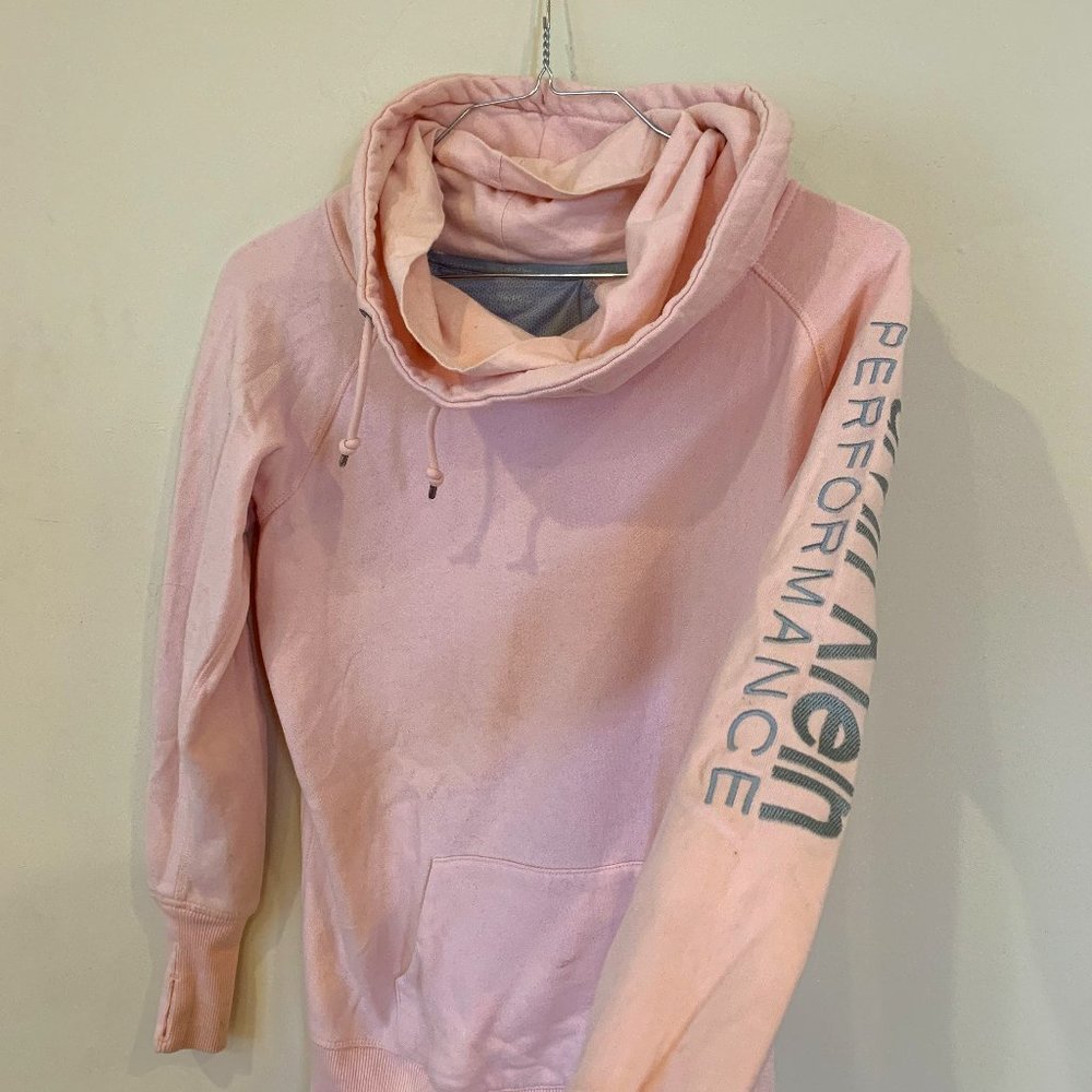 Calvin Klein Light Pink Performance Cowl-Neck Top